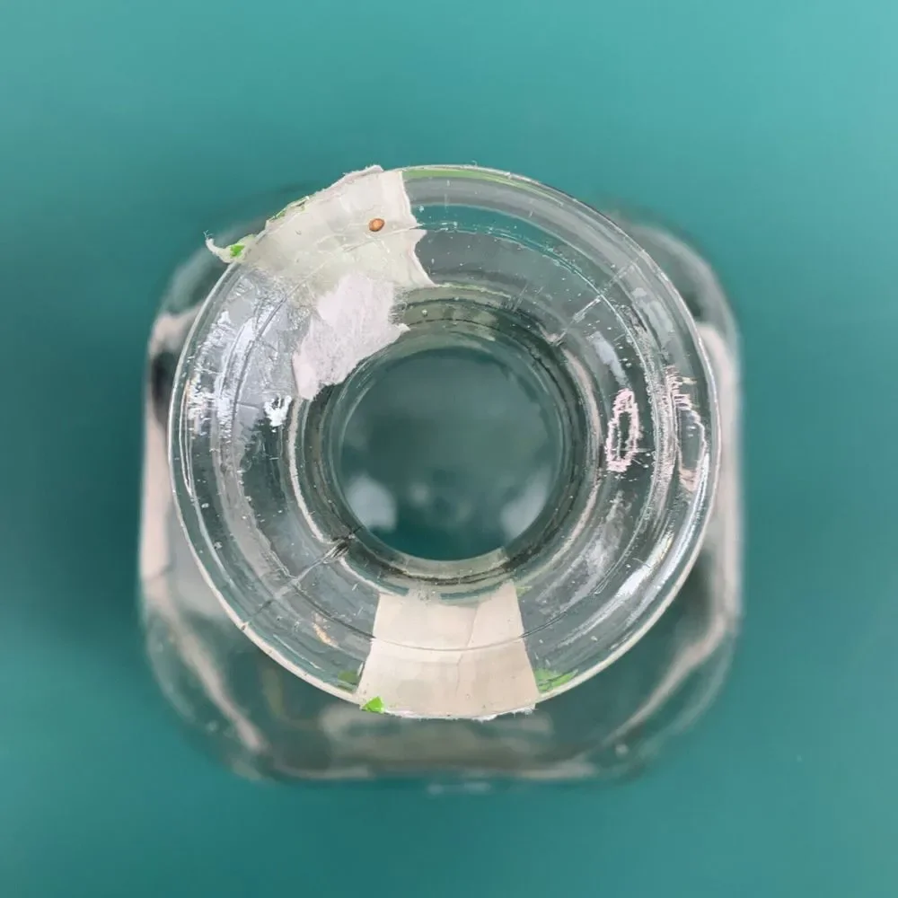 Tequila Silver Patron 100% Agave Empty Bottle without Cork‎ Lid 750 ml